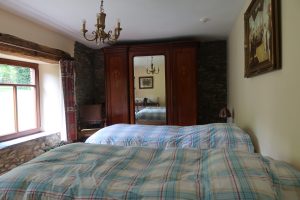 Ein Schlafzimmer im jetztaberlos Ferienhaus in Hubermont